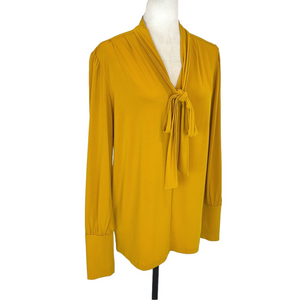 Véro mustard yellow blouse